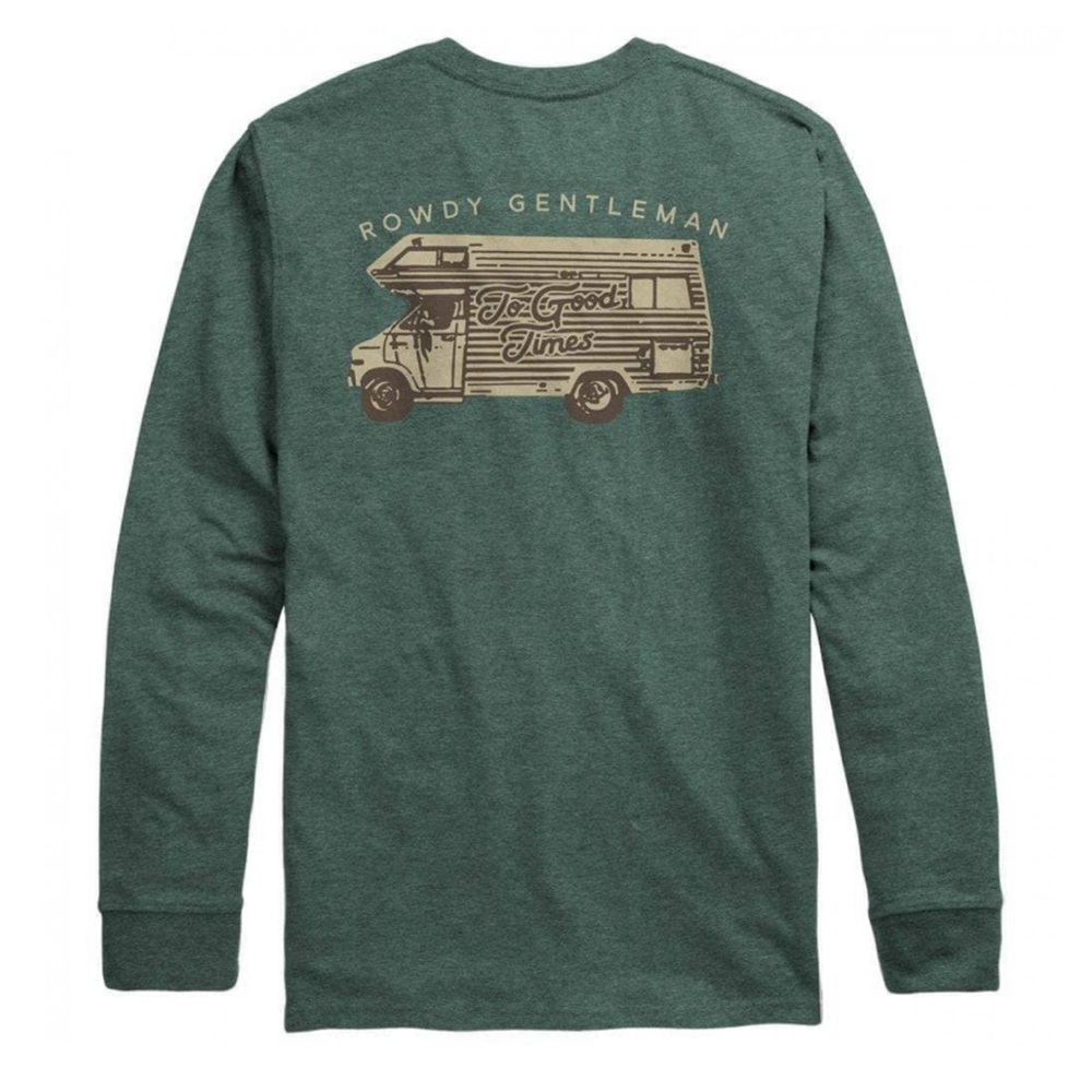 Men’s Rowdy Gentleman Boondockin’ Pocket Tee Shirt XL